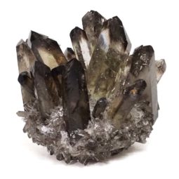 Smoky Quartz Crystal Cluster DS1439 | Himalayan Salt Factory
