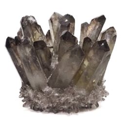Smoky Quartz Crystal Cluster DS1440 | Himalayan Salt Factory