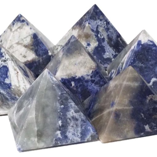 Sodalite Pyramid 4cm | Himalayan Salt Factory