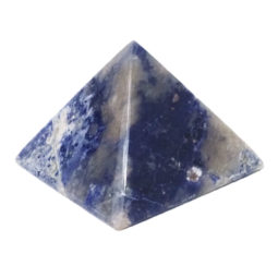 Sodalite Pyramid 5.5cm | Himalayan Salt Factory