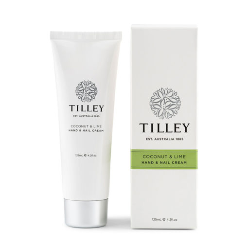Tilley Hand and Nail Cream Coconut Lime 125ml