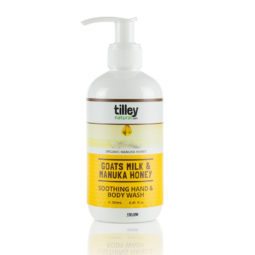 Tilley Natural Goats Milk and Manuka Honey Soothing Hand and Body Wash 250ml