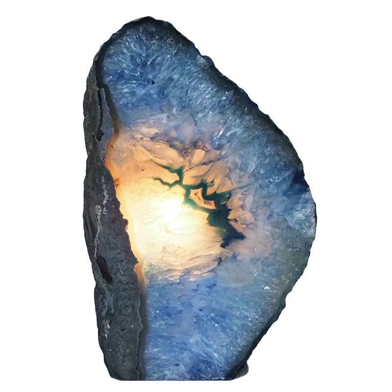 2.20kg Agate Crystal Lamp N1313 4 Agate Crystal Lamp N1313 | Himalayan Salt Factory