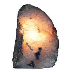 Agate Crystal Lamp N1320 | Himalayan Salt Factory