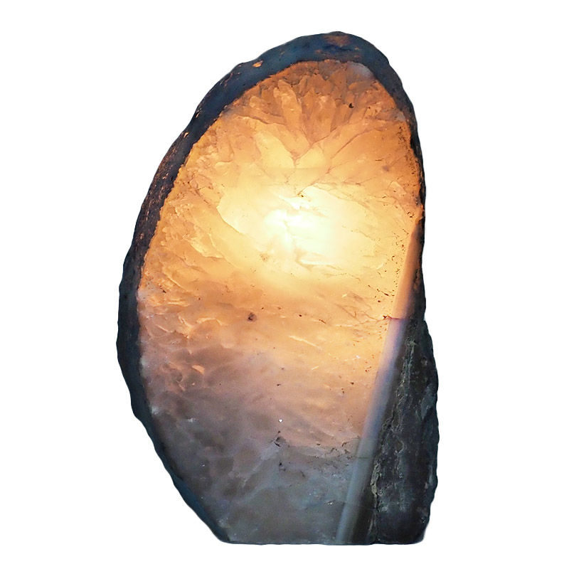 2.14kg Agate Crystal Lamp N1323 4 Agate Crystal Lamp N1323 | Himalayan Salt Factory