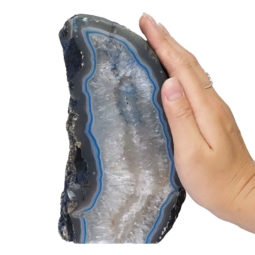 2.06kg Agate Crystal Lamp N1327 7 Agate Crystal Lamp N1327 | Himalayan Salt Factory