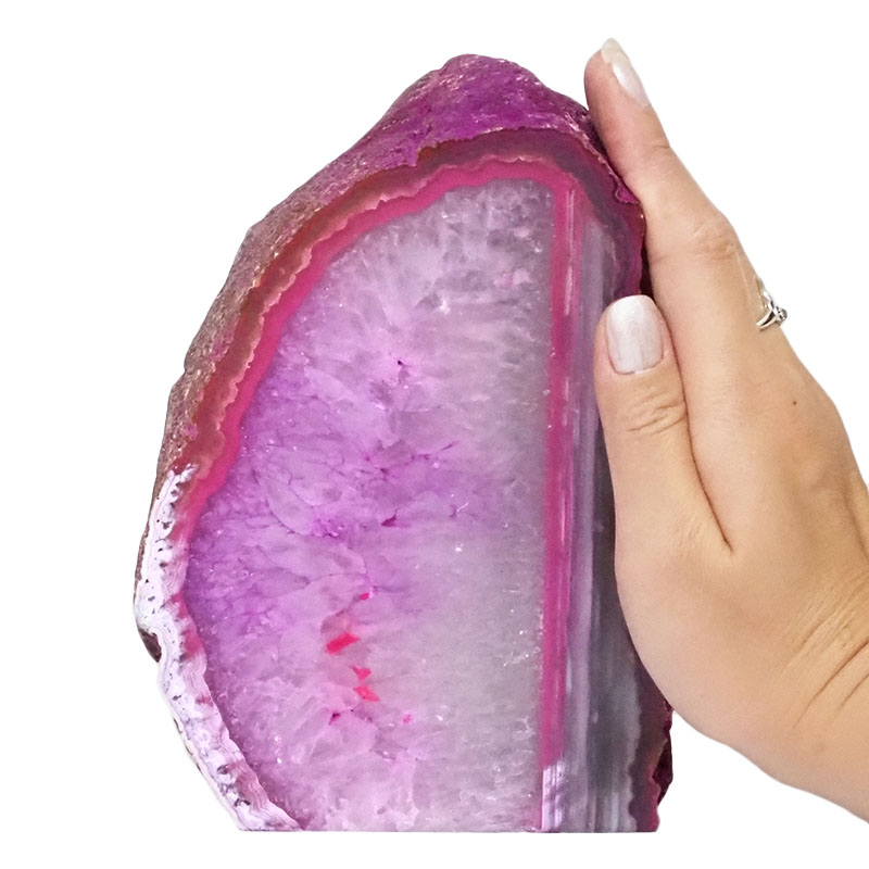2.25kg Agate Crystal Lamp N1334 5 Agate Crystal Lamp N1334 | Himalayan Salt Factory