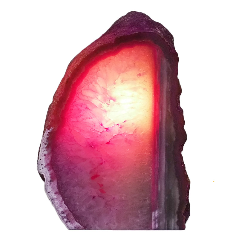 2.25kg Agate Crystal Lamp N1334 4 Agate Crystal Lamp N1334 | Himalayan Salt Factory