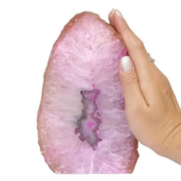 1.92kg Agate Crystal Lamp N1336 7 Agate Crystal Lamp N1336 | Himalayan Salt Factory
