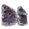 3.08kg Amethyst Crystal Geode Specimen Set 2 Pieces DN840 1 Amethyst Crystal Geode Specimen Set 2 Pieces DN840 | Himalayan Salt Factory