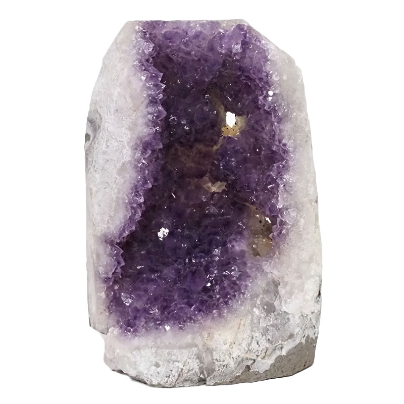3.17kg Amethyst Crystal Geode Specimen DN987 3 Amethyst Crystal Geode Specimen Set 3 Pieces DN987 | Himalayan Salt Factory