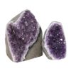 3.29kg Amethyst Polished Crystal Geode Specimen Set 2 Pieces DN832 1 Amethyst Polished Crystal Geode Specimen DN832 | Himalayan Salt Factory
