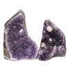 2.44kg Amethyst Polished Crystal Geode Specimen Set 2 Pieces DN855 2 Amethyst Polished Crystal Geode Specimen Set 2 Pieces DN855 | Himalayan Salt Factory