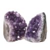 2.45kg Amethyst Polished Crystal Geode Specimen Set 2 Pieces DN856 2 Amethyst Polished Crystal Geode Specimen Set 2 Pieces DN856 | Himalayan Salt Factory