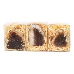 Citrine Druze Cluster Gift Box | Himalayan Salt Factory