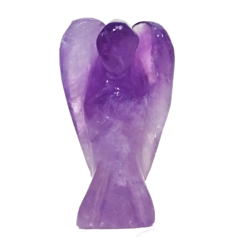 Natural Amethyst Mini Angel 3 Natural Amethyst Mini Angel | Himalayan Salt Factory