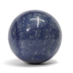 Natural Blue Quartz Polished Sphere DK05 | Himalayan Salt Factory