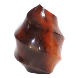 Natural Carnelian Polished Flame Crystal DS1522 | Himalayan Salt Factory