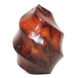 Natural Carnelian Polished Flame Crystal DS1522 | Himalayan Salt Factory