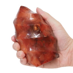 Natural Carnelian Polished Flame Crystal DS1523 | Himalayan Salt Factory