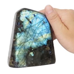 Natural Labradorite Polished Self Stand DS1478 | Himalayan Salt Factory
