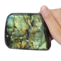 Natural Labradorite Polished Self Stand DS1479 | Himalayan Salt Factory