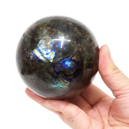 Natural Labradorite Polished Sphere DS1528 | Himalayan Salt Factory
