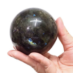 Natural Labradorite Polished Sphere DS1529 | Himalayan Salt Factory
