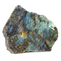 Natural Labradorite Slab Self Stand DS1525 | Himalayan Salt Factory