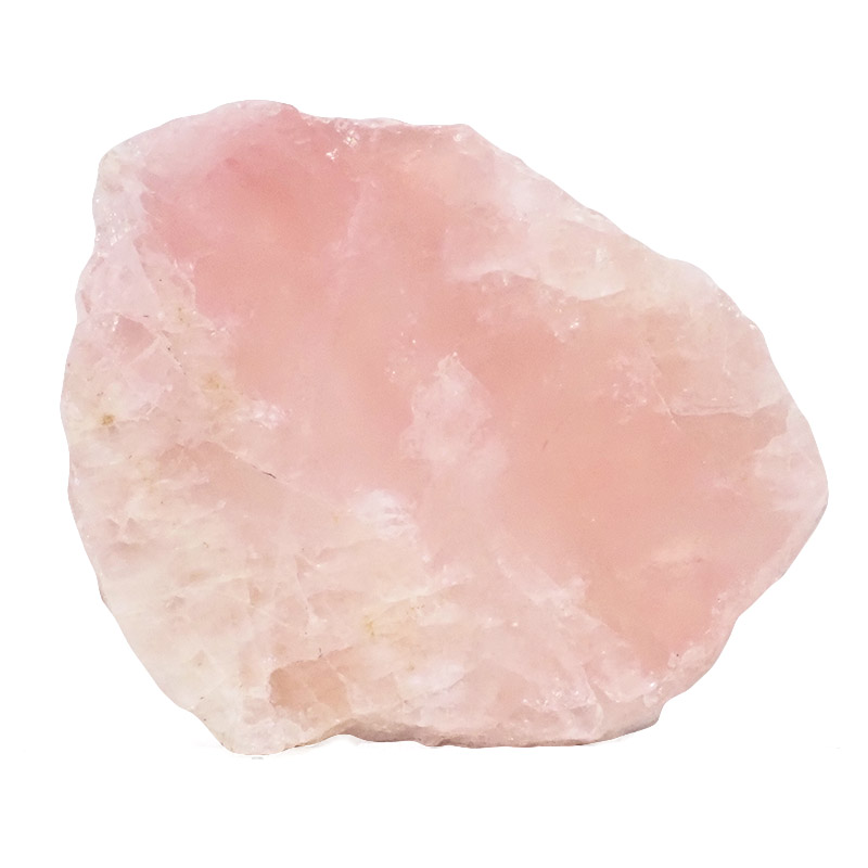1.26kg Natural Rose Quartz Polished Slab Plate DS1507 3 Rose Quartz Polished Slab Plate DS1507 | Himalayan Salt Factory