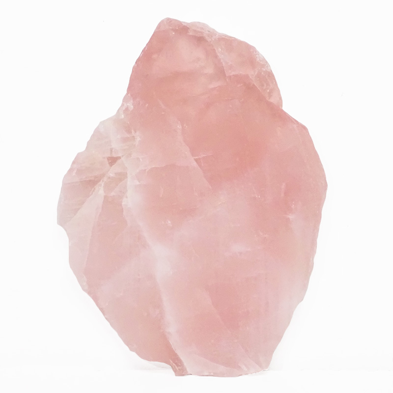 1.29kg Natural Rose Quartz Polished Slab Plate DS1510 3 Rose Quartz Polished Slab Plate DS1510 | Himalayan Salt Factory