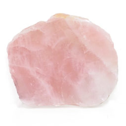 1.10kg Natural Rose Quartz Polished Slab Plate S1015 7 Rose Quartz Polished Slab Plate S1015 | Himalayan Salt Factory