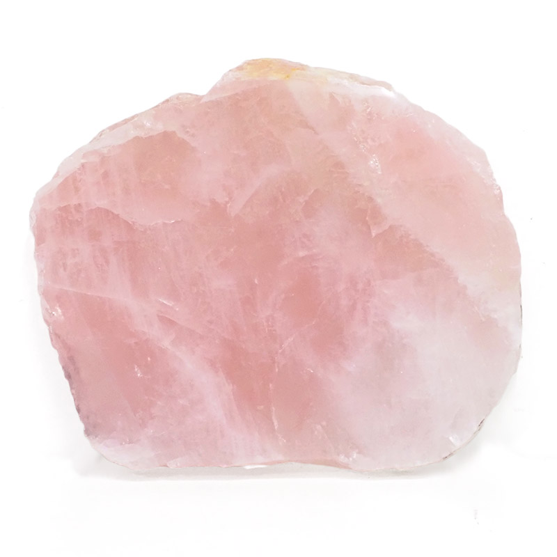 1.10kg Natural Rose Quartz Polished Slab Plate S1015 5 Rose Quartz Polished Slab Plate S1015 | Himalayan Salt Factory