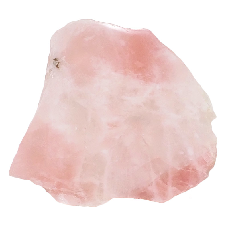 1.26kg Natural Rose Quartz Polished Slab Plate S1022 5 Rose Quartz Polished Slab Plate S1022 | Himalayan Salt Factory