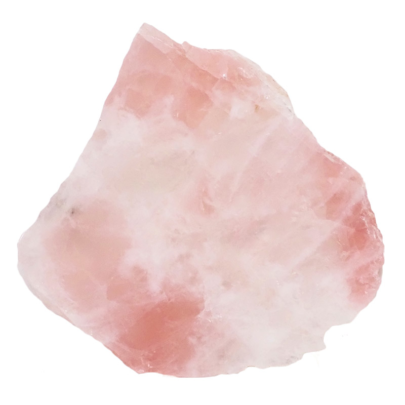 1.26kg Natural Rose Quartz Polished Slab Plate S1022 3 Rose Quartz Polished Slab Plate S1022 | Himalayan Salt Factory