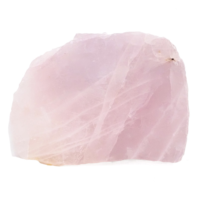 1.26kg Natural Rose Quartz Polished Slab Plate S1023 5 Rose Quartz Polished Slab Plate S1023 | Himalayan Salt Factory