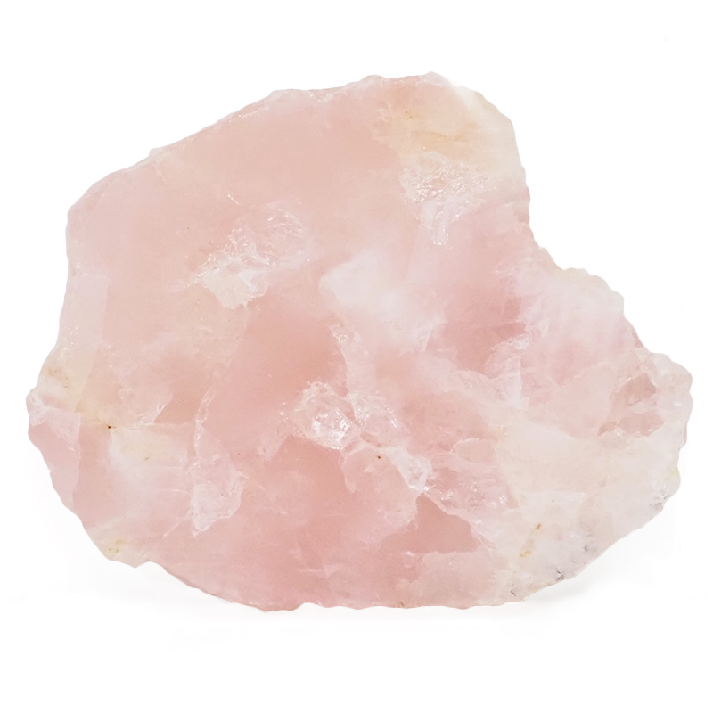 1.18kg Natural Rose Quartz Polished Slab Plate S1024 5 Rose Quartz Polished Slab Plate S1024 | Himalayan Salt Factory