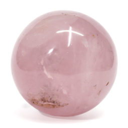Rose Quartz Sphere DS1544 | Himalayan Salt Factory