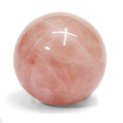 Rose Quartz Sphere DS1550 | Himalayan Salt Factory