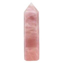 Rose Quartz Terminated Point DS1488 | Himalayan Salt Factory