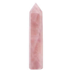 Rose Quartz Terminated Point DS1489 | Himalayan Salt Factory