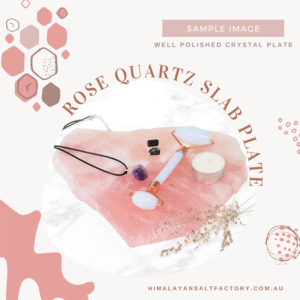 Sample Image - Rose Quartz Slab Plate