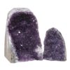 2.20kg Amethyst Crystal Geode Specimen Set 2 Pieces DN1004 2 Amethyst Crystal Geode Specimen Set 2 Pieces DN1004 | Himalayan Salt Factory