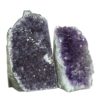 2.50kg Amethyst Crystal Geode Specimen Set 2 Pieces DN1089 1 Amethyst Crystal Geode Specimen Set 2 Pieces DN1089 | Himalayan Salt Factory
