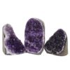 2.16kg Amethyst Polished Crystal Geode Specimen Set 3 Pieces DN1098 1 Amethyst Crystal Geode Specimen Set 2 Pieces DN1098 | Himalayan Salt Factory