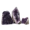2.02kg Amethyst Crystal Geode Specimen Set 3 Pieces DN1104 2 Amethyst Crystal Geode Specimen Set 2 Pieces DN1104 | Himalayan Salt Factory