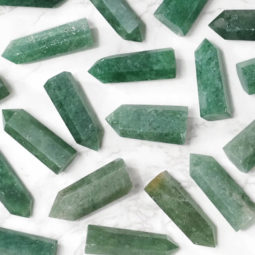 Green Scarlet Quartz Terminated Point | Himalayan Salt Factory