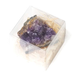 Mini Amethyst Druze Cluster Mineral Box | Himalayan Salt Factory