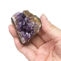 Mini Amethyst Druze Cluster Mineral Box | Himalayan Salt Factory