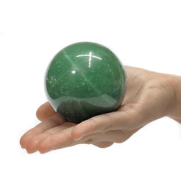 Natural Green Quartz Polished Sphere DK21 | Himalayan Salt Factory